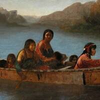 Canoe of Indians