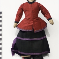 Female Doll with Red Shortgown