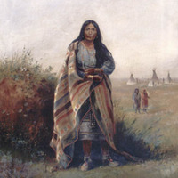 Kan-Te-Was-Te-Win (Good Broad Woman), A Sioux near Calgary