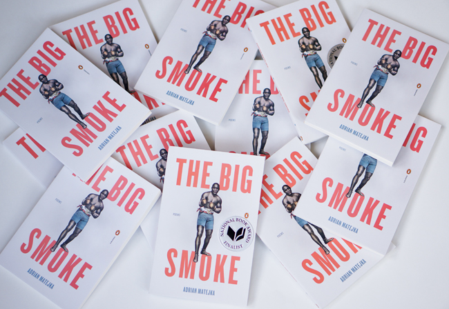 Image of Adrian Matejka's book The Big Smoke